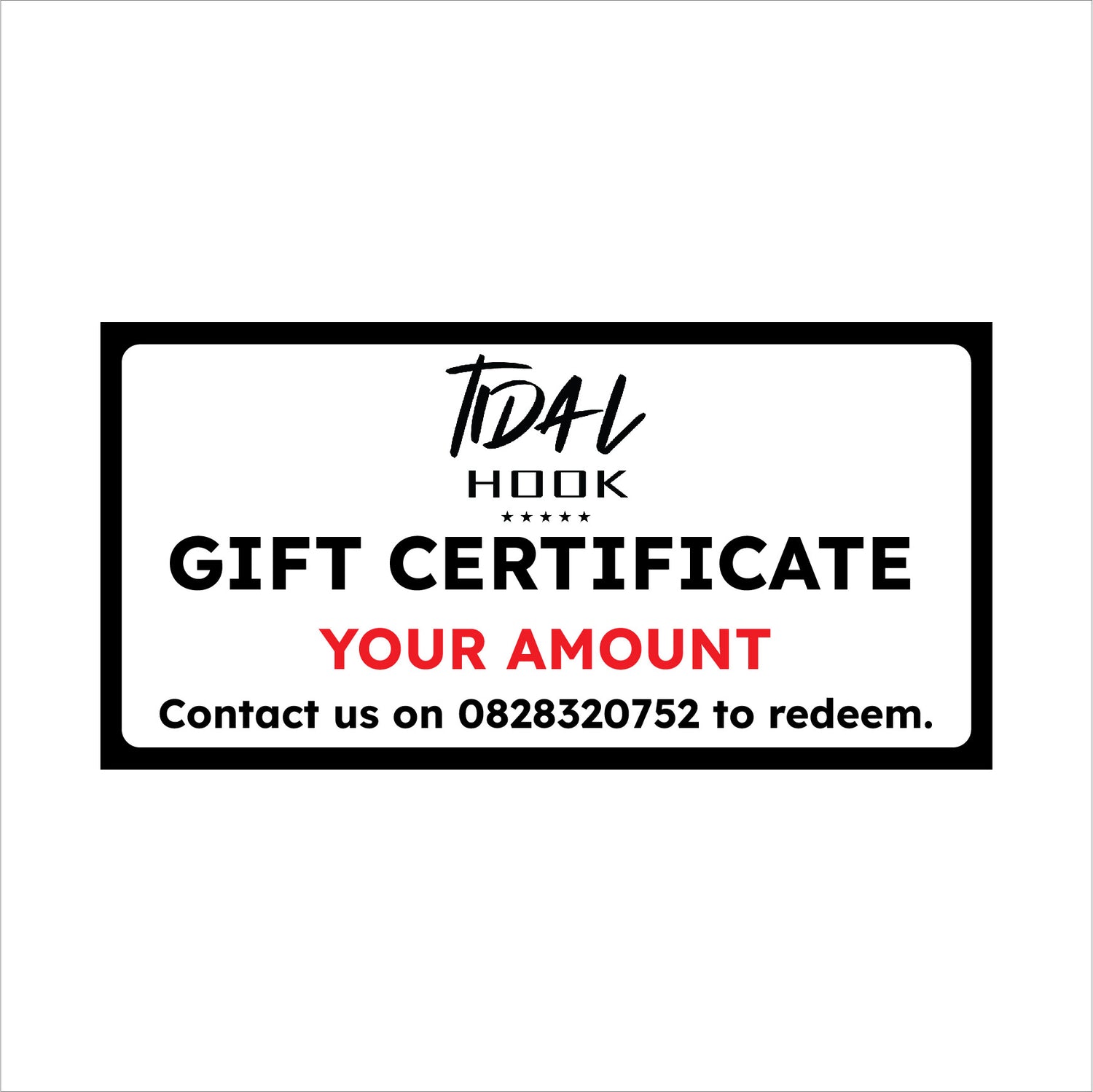 GIFT CERTIFICATE