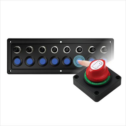 Bundle - 8 Touch switch panel and 4 way switch