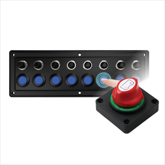 Bundle - 8 Touch switch panel and 4 way switch