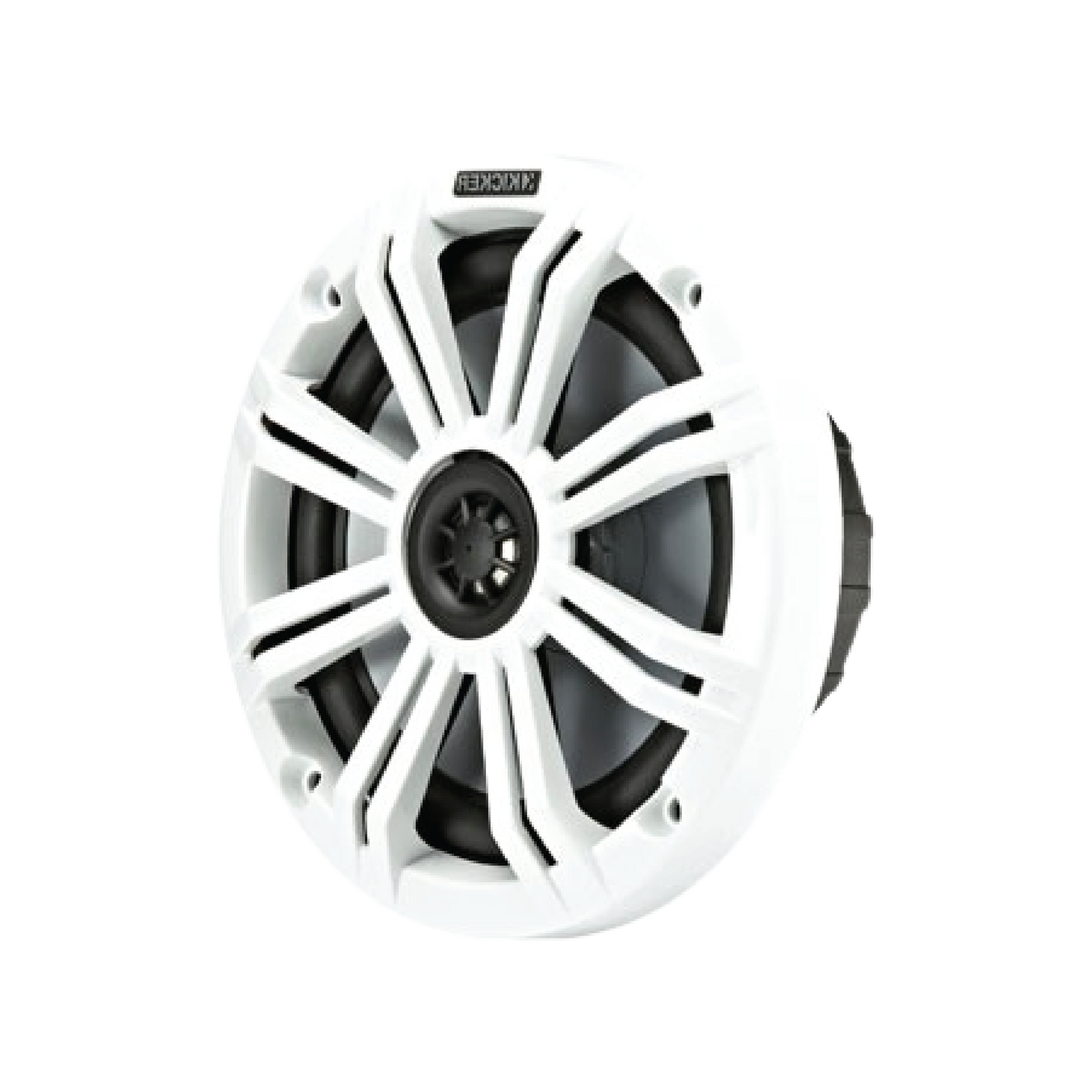 A durable marine-grade coaxial speaker engineered to deliver clear, powerful audio in harsh marine environments.