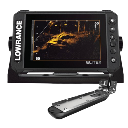Lowrance Elite 7 Fishfinder with sonar display