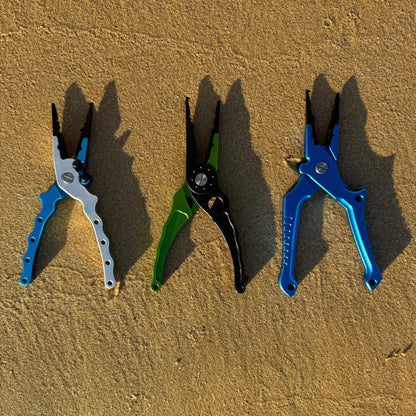 Salt fit pliers on a beach at gamtoos