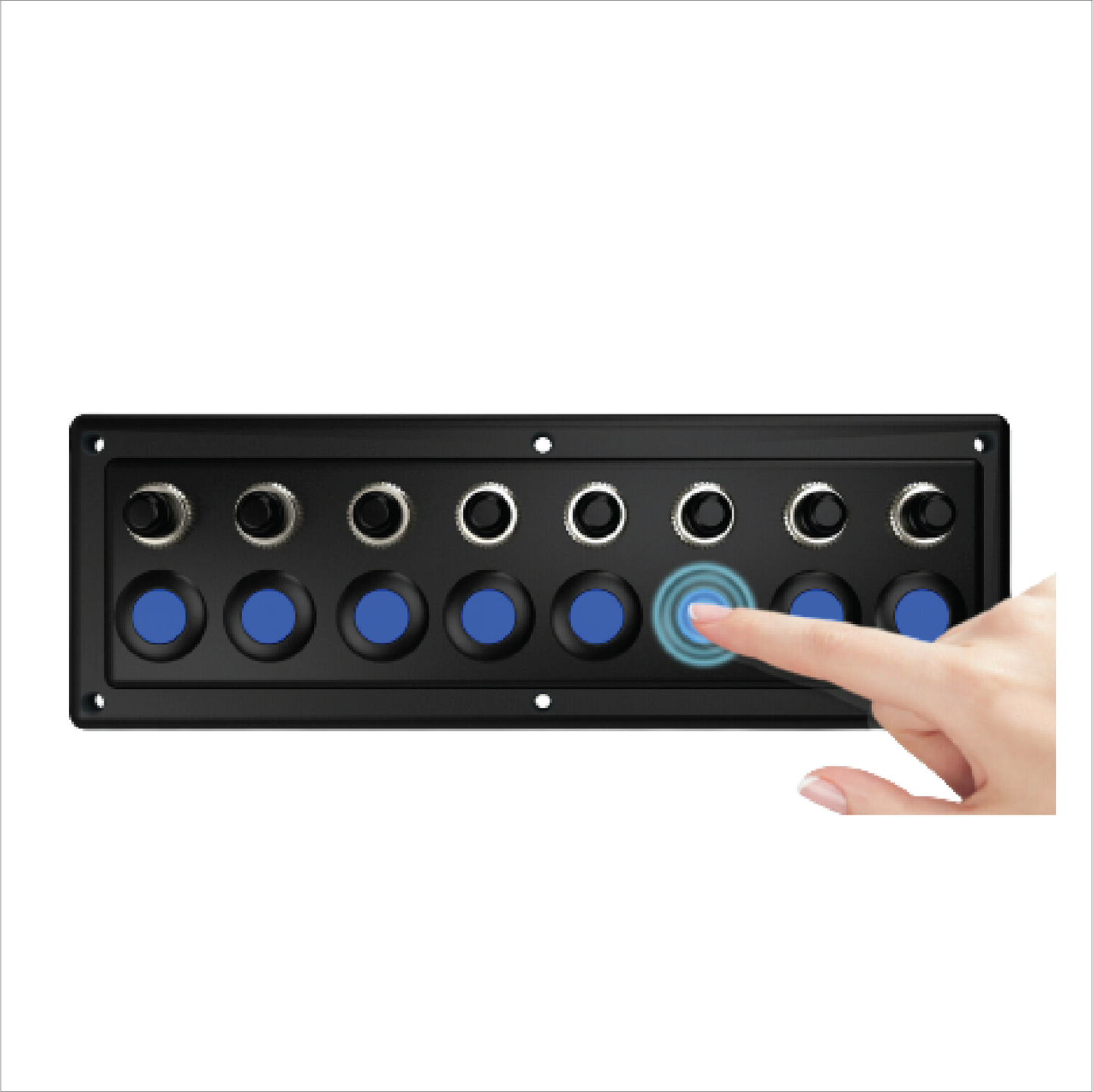 Bundle - 8 Touch switch panel and 4 way switch