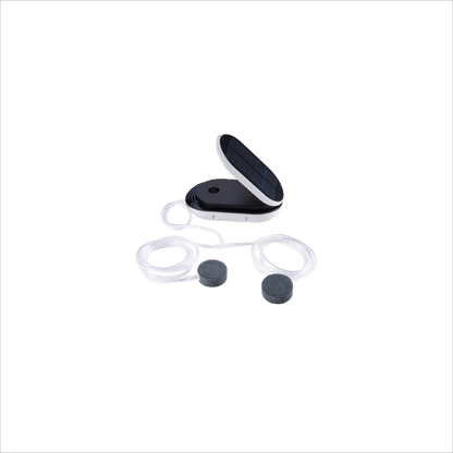 V2 solar aerator with air stones and pipes for fishing