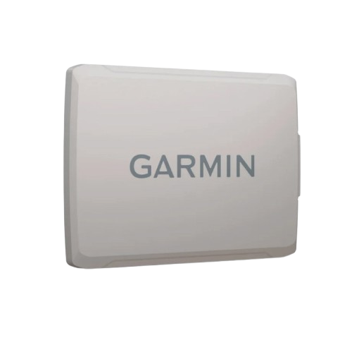 Garmin fish finder screen cover designed to protect compatible Garmin marine displays from dust, scratches and weather exposure when not in use.