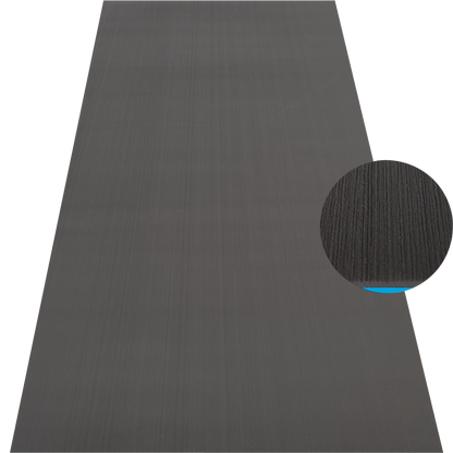 Grey EVA decking sheet with blue backing and brushed finish for marine boat flooring