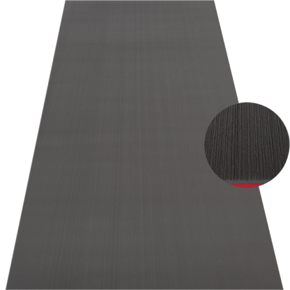 Grey EVA decking sheet with red backing for marine boat flooring and non-slip deck protection