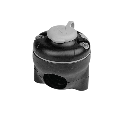 Railblaza RailMount mounting base for securely attaching rod holders, fishfinders, cameras and other Railblaza accessories to boat rails without drilling
