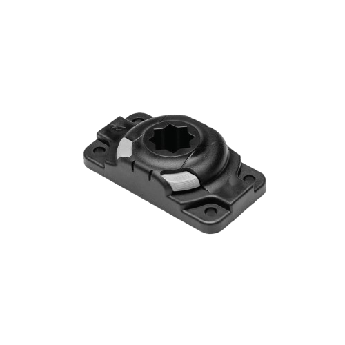 Railblaza StarPort HD heavy-duty mounting base for securely attaching rod holders, fishfinders, cameras and other Railblaza accessories to boats and kayaks